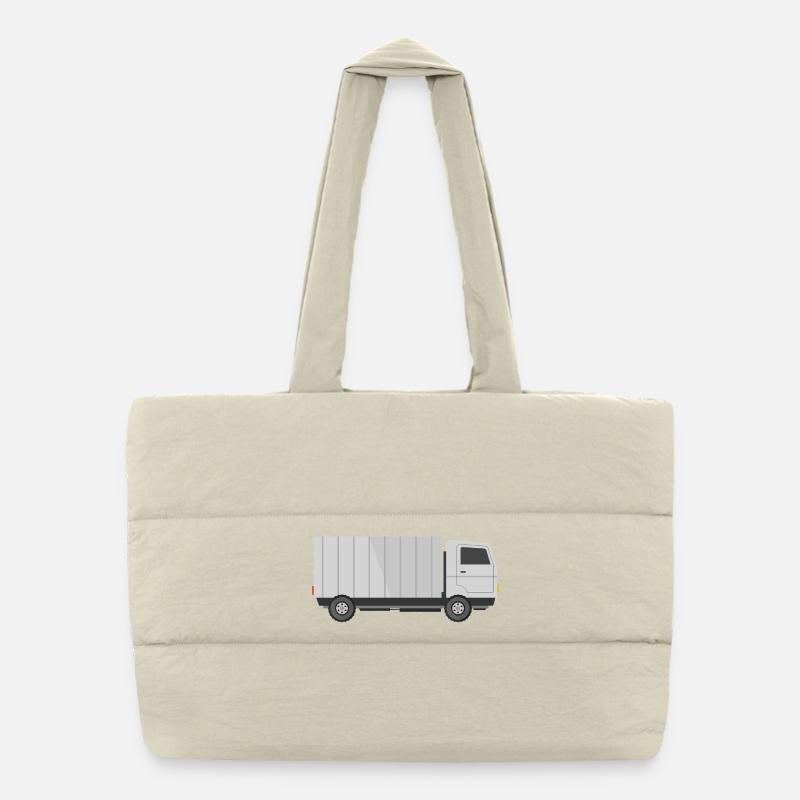Camion de livraison Sac shopping matelassé
