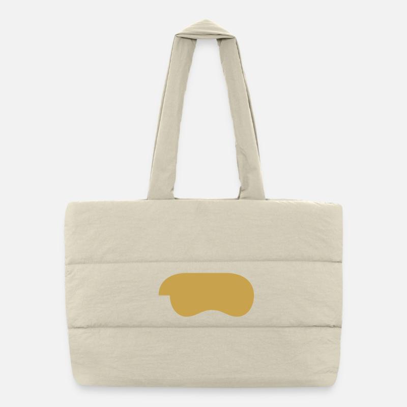 Or contrôleur Sac shopping matelassé