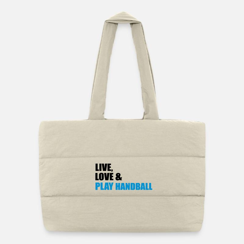 Handball Puffer-Einkaufstasche
