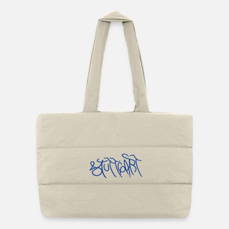 Geschenk für echte Stuttgarter*innen Puffer-Einkaufstasche