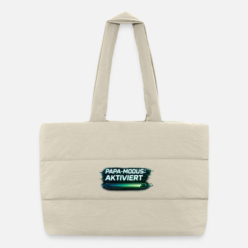 Mode Papa activé – Cadeau pour Papa Sac shopping matelassé
