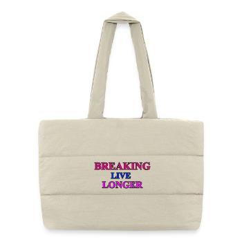 Breaking - dance - Puffer Shopping Bag - natural - Front