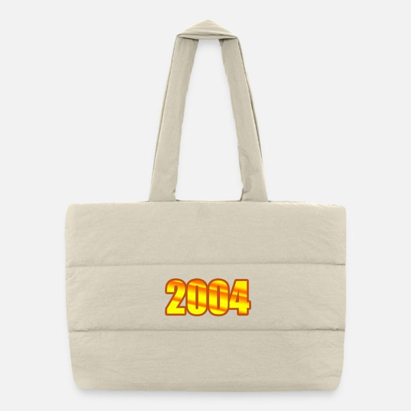 Year 2004 Puffer Shopping Bag