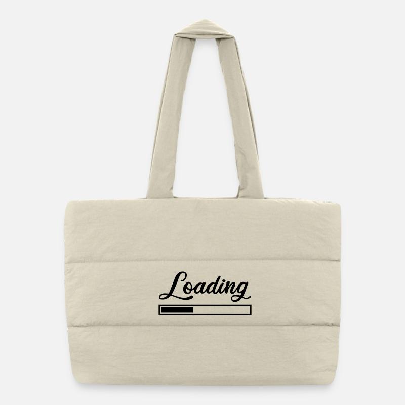 Loading Puffer Shopping Bag