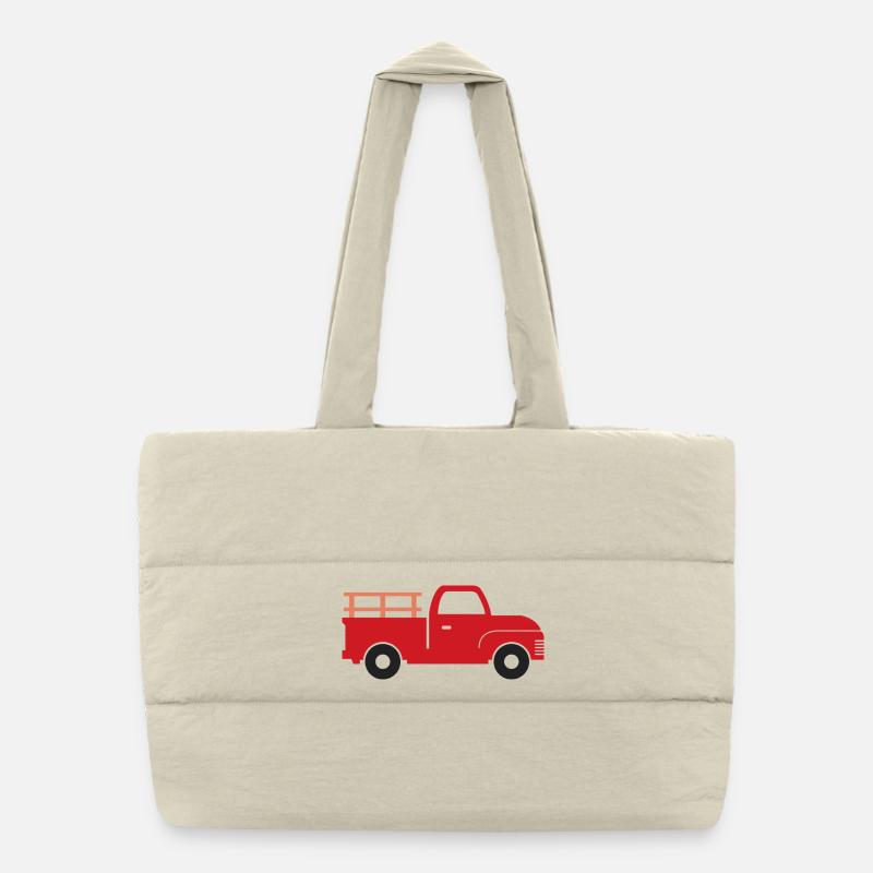 Vintage-Lkw Puffer-Einkaufstasche