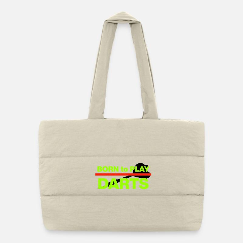 Made for Darts , Neon Edition, Onehundreteighty Puffer Shopping Bag
