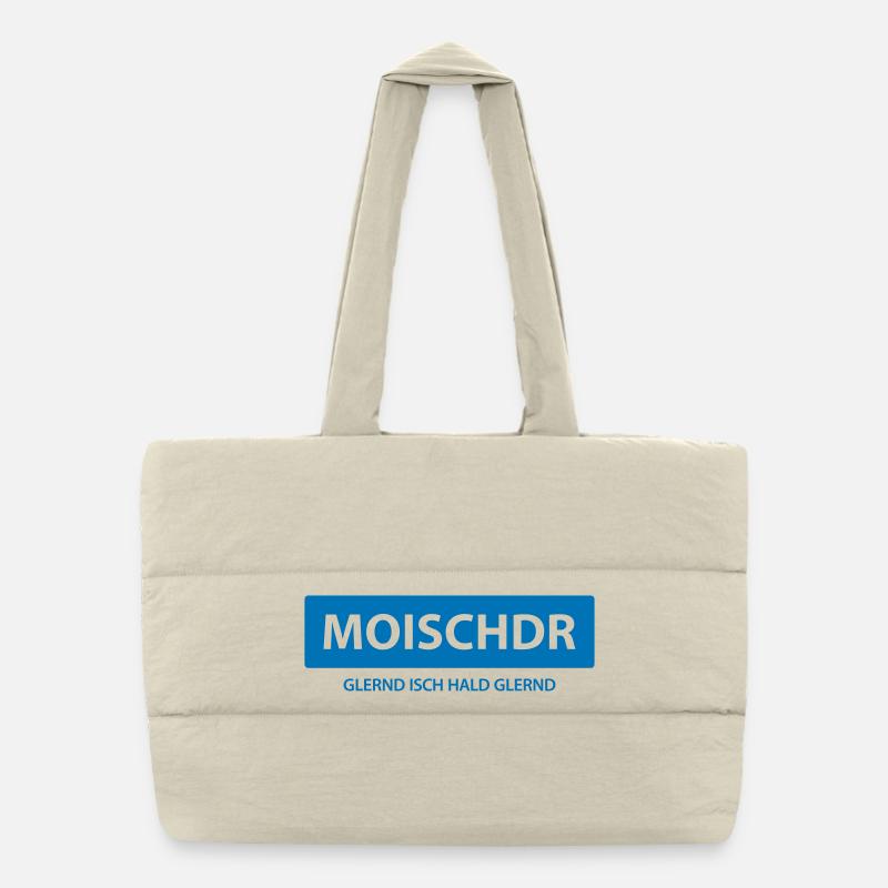 moischdr Puffer-Einkaufstasche