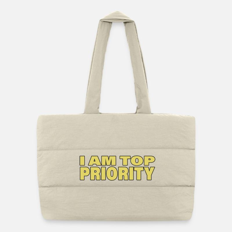 TOP PRIORITY Puffer-Einkaufstasche