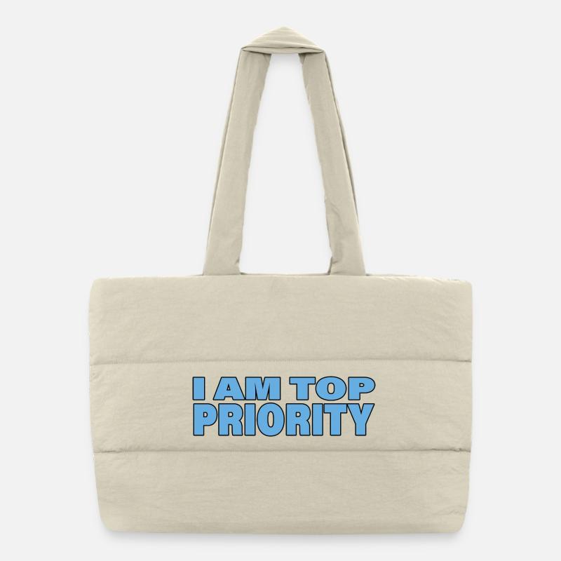 PRIORITÉ Sac shopping matelassé