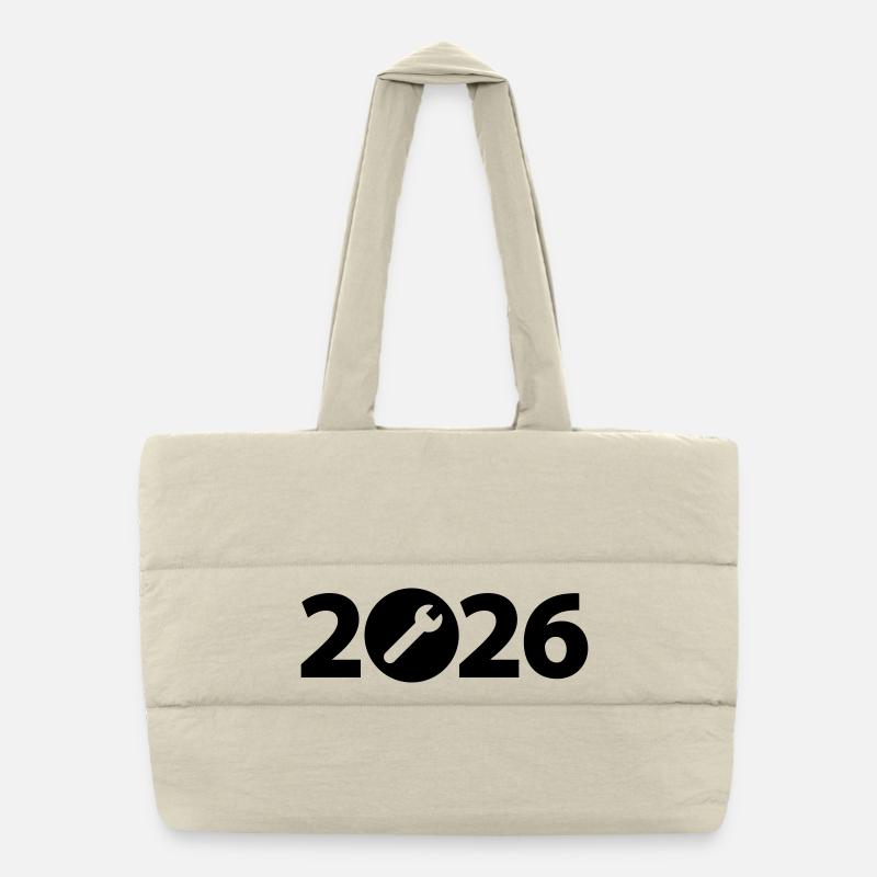 Builder 2026, Renovation 2026, Craftsman 2026 Puffer Shopping Bag