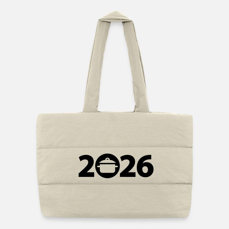 Koch 2026, Chef 2026, Gastronom 2026 Puffer-Einkaufstasche