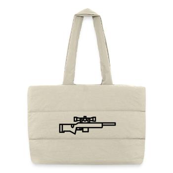 sniper - Puffer Shopping Bag - natural - Front
