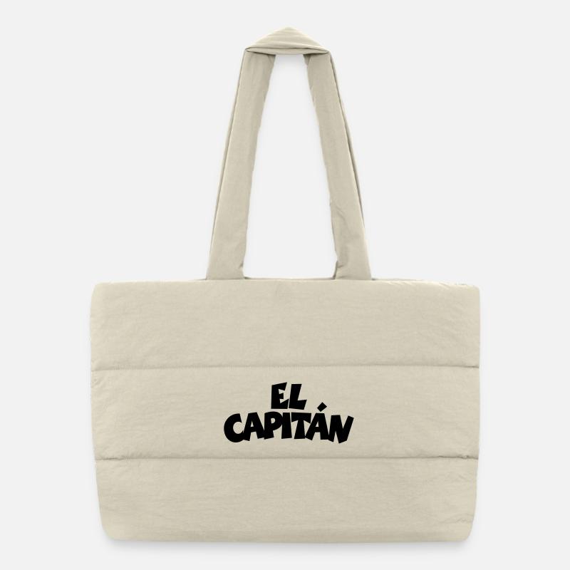 El Capitán - Puffer Shopping Bag - natural