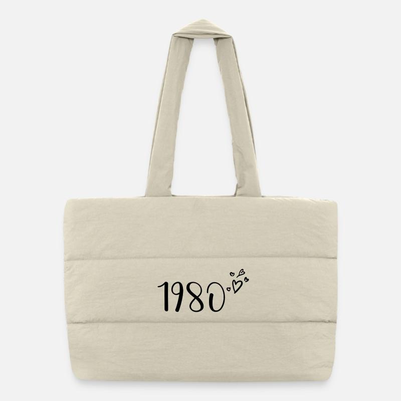 1980 Puffer-Einkaufstasche