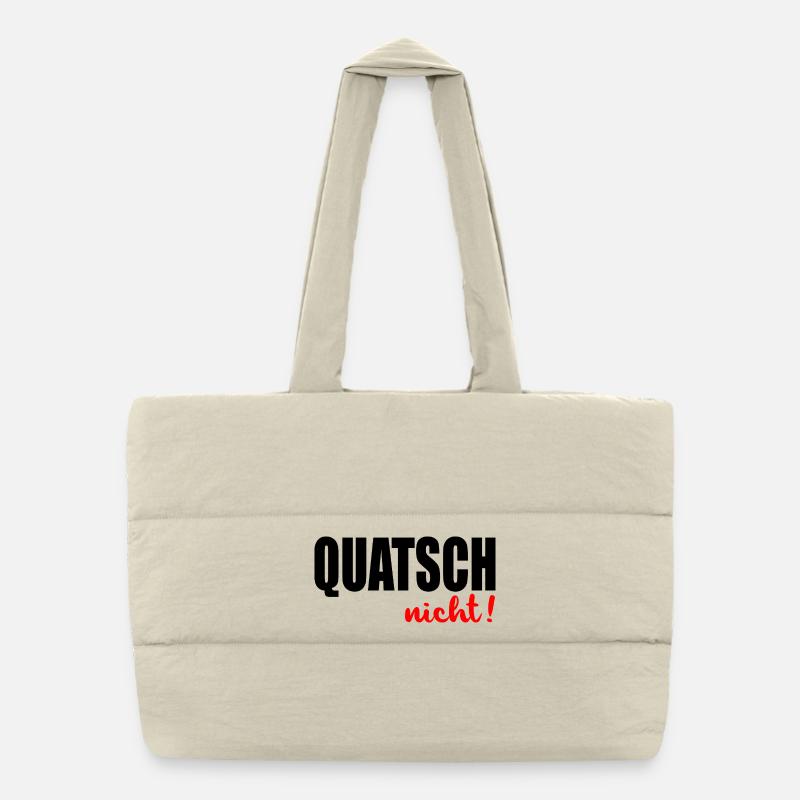 Teacher sayings chatting Puffer Shopping Bag