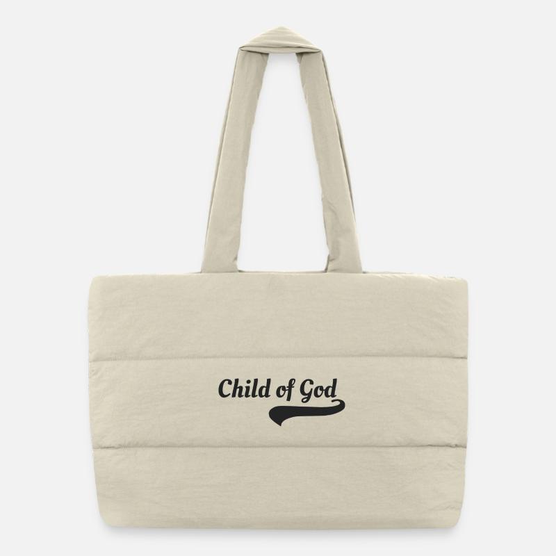 Enfant de Dieu Sac shopping matelassé