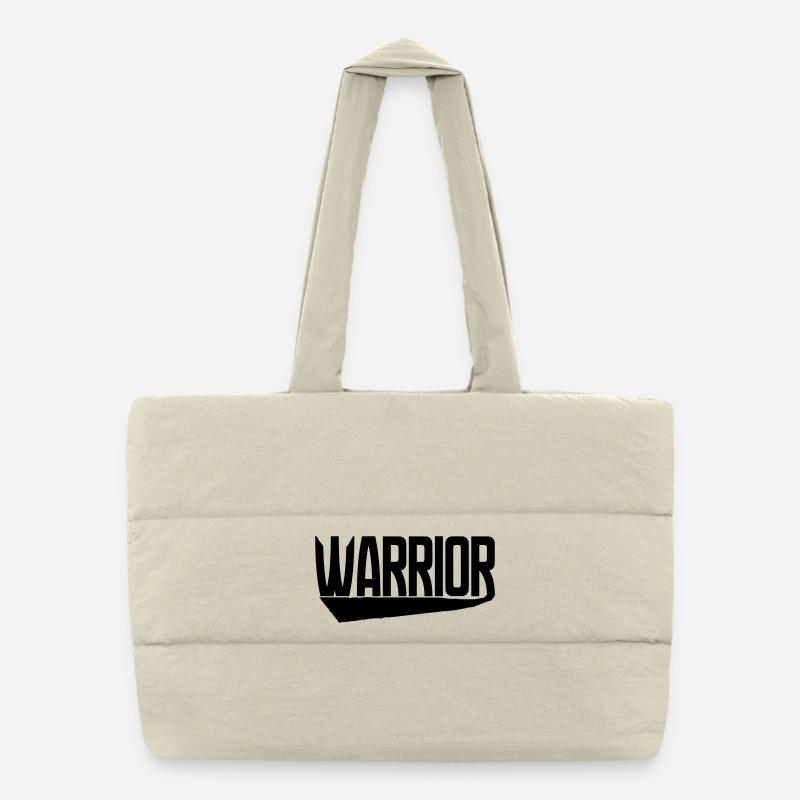 warrior combat combattant viking nordique autocollant Sac shopping matelassé