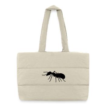 Ant - Puffer Shopping Bag - natural - Front