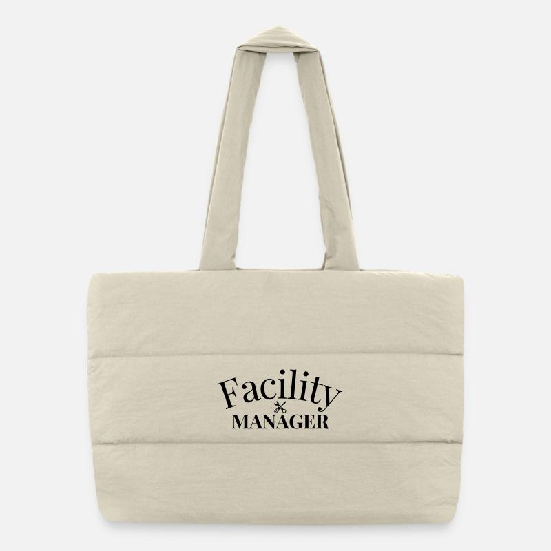 Gestionnaire d’installations Sac shopping matelassé