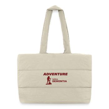 CLIMBING ADVENTURE - Puffer Shopping Bag - natural - Front