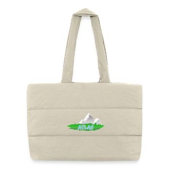 Design - Puffer Shopping Bag - natural - Front