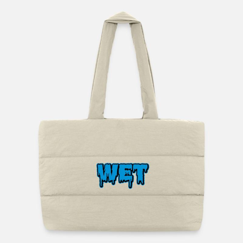Wet Puffer-Einkaufstasche