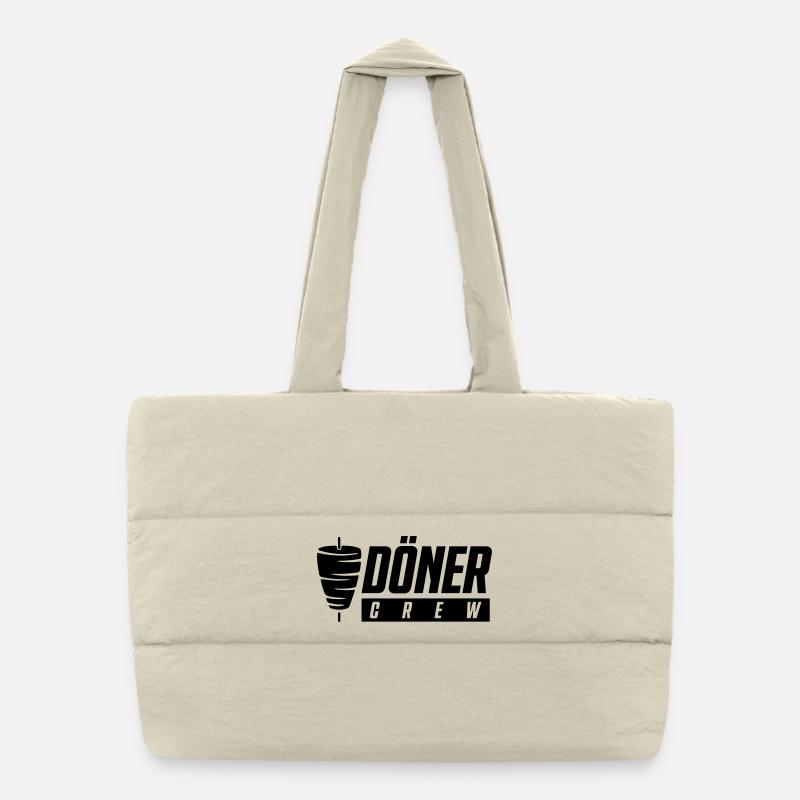Döner Crew Puffer Shopping Bag