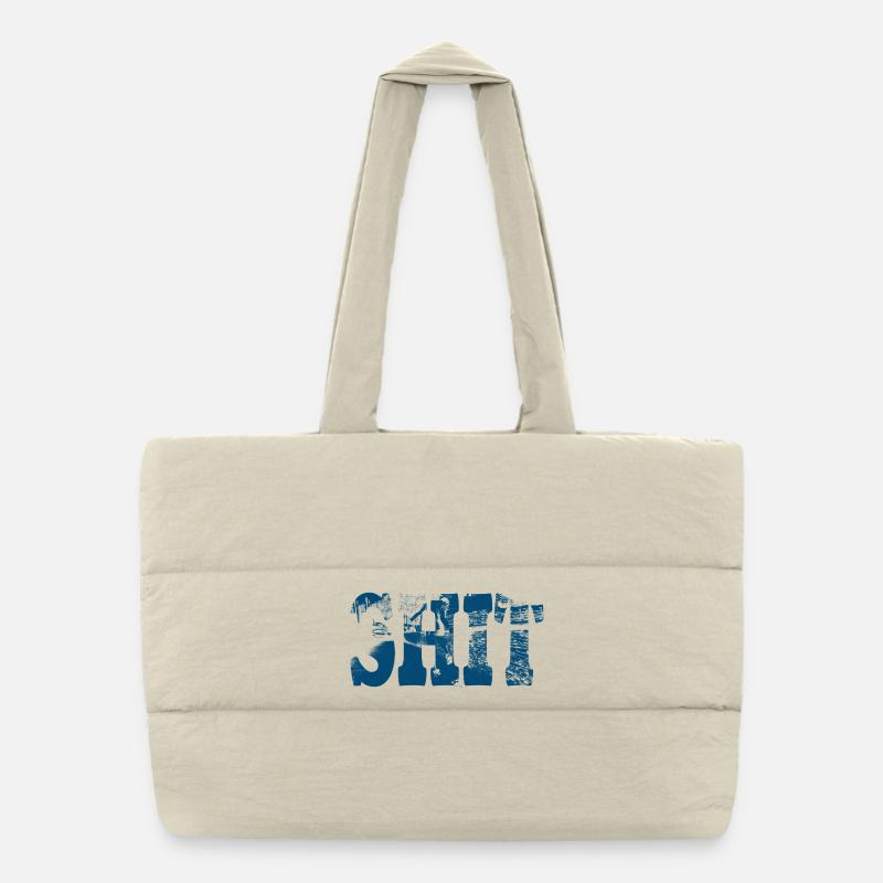 Sac shopping matelassé