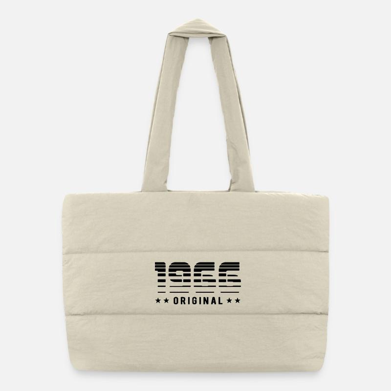 1966 Design rétro original | Anniversaire Sac shopping matelassé