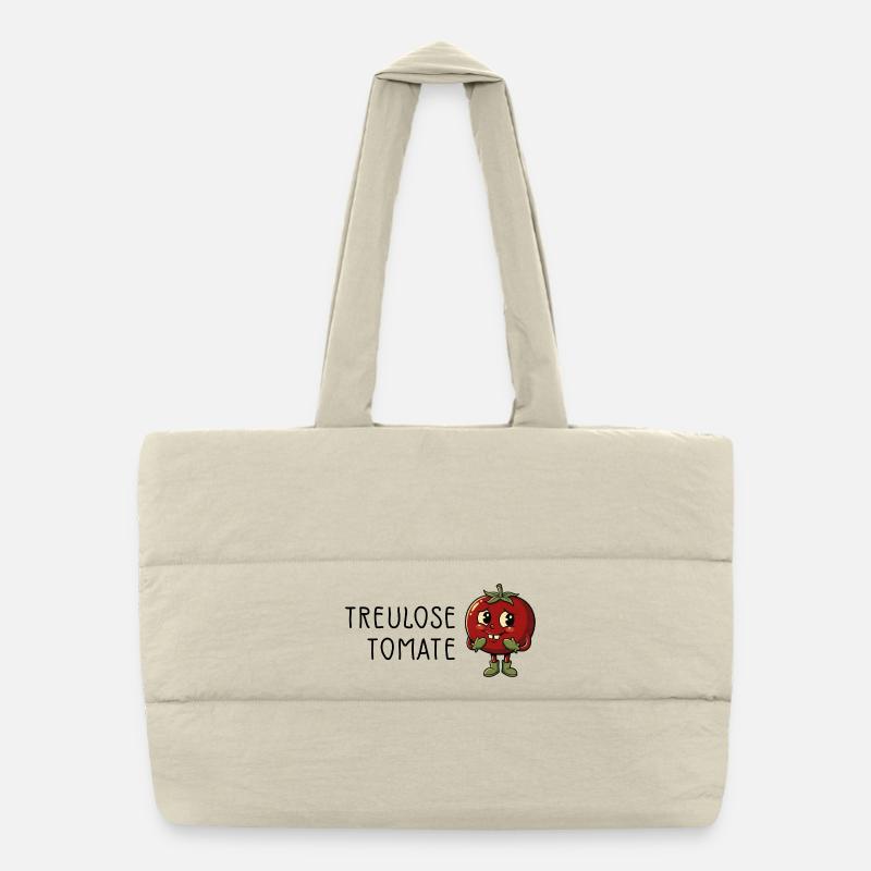 Treulose Tomate  Puffer-Einkaufstasche