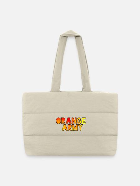 Die orange Legion für echte Fans der Niederlande # - Gesteppte Shopping Bag - Naturweiß