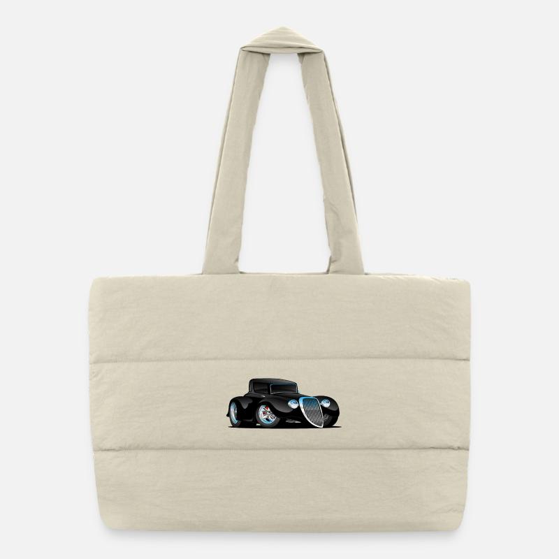 Midnight Muscle: Power in Black Sac shopping matelassé