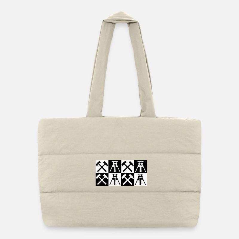 NÉGATIF DE RUHRPOTT Sac shopping matelassé