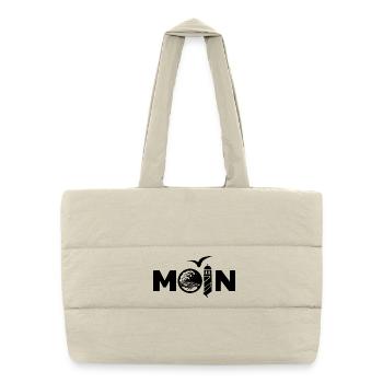 Moin typiquement allemand du nord - Sac shopping matelassé - blanc naturel - Devant