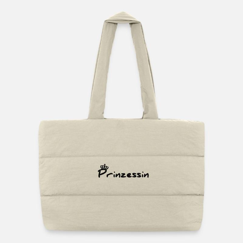 Prinzessin Puffer-Einkaufstasche