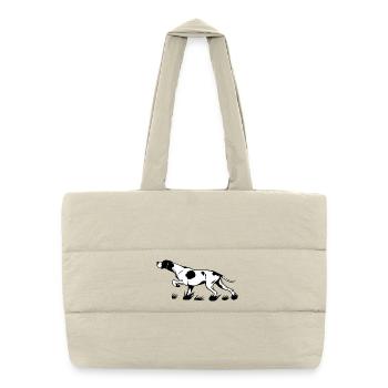 Pointer above - Puffer Shopping Bag - natural - Front