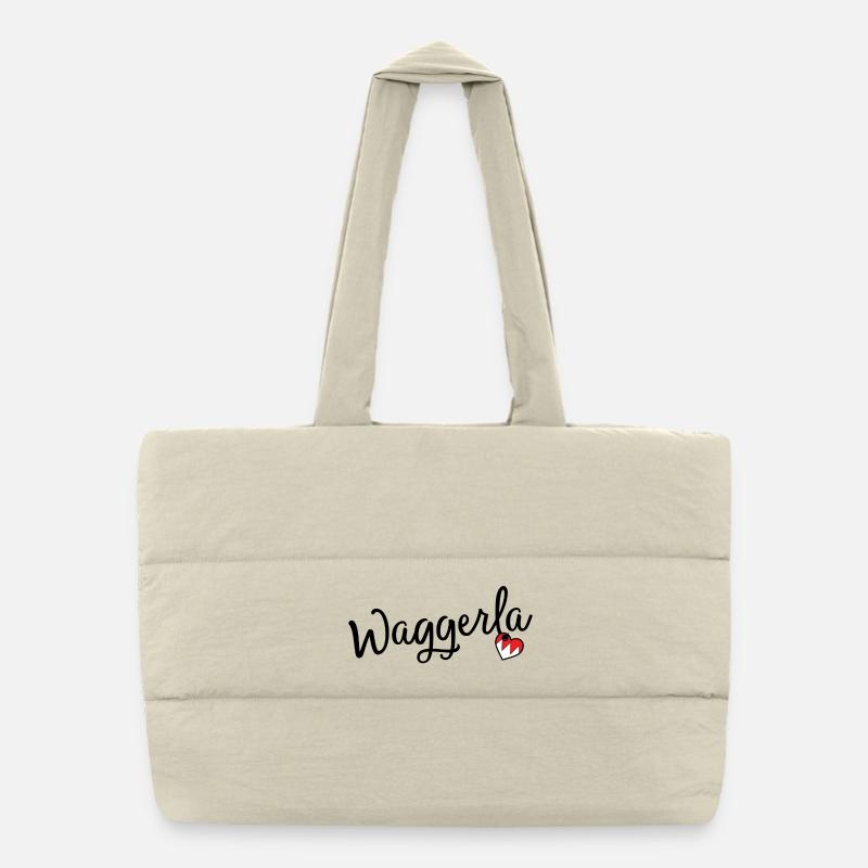 Waggerla Puffer-Einkaufstasche