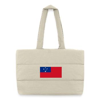 Samoa - Puffer Shopping Bag - natural - Front