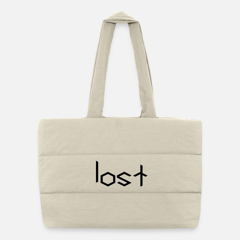 lost Puffer-Einkaufstasche