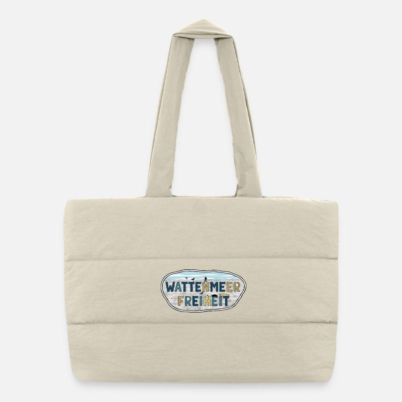 Wattenmeer Freiheit Sac shopping matelassé