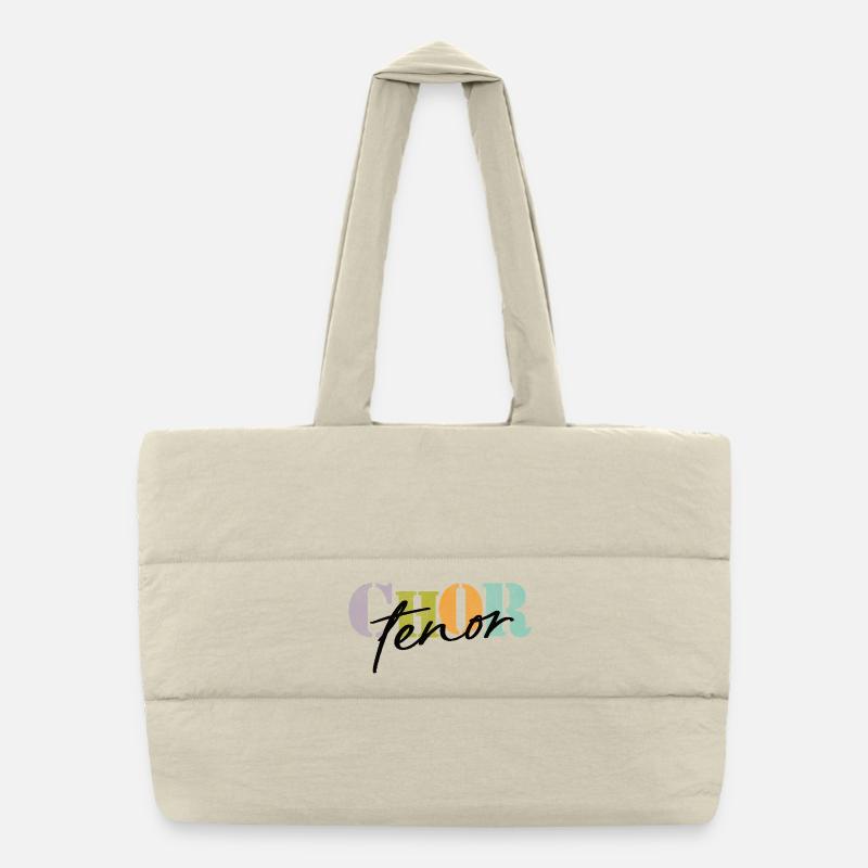 Ténor de chœur Sac shopping matelassé
