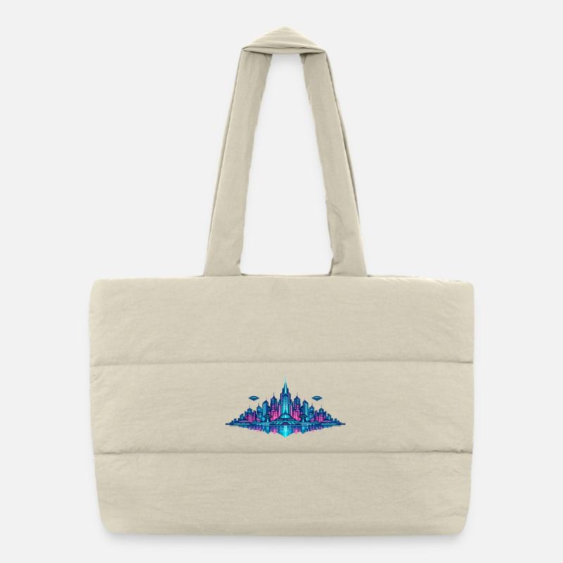 Sac shopping matelassé