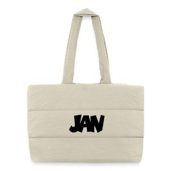 Jan - Puffer Shopping Bag - natural - Front