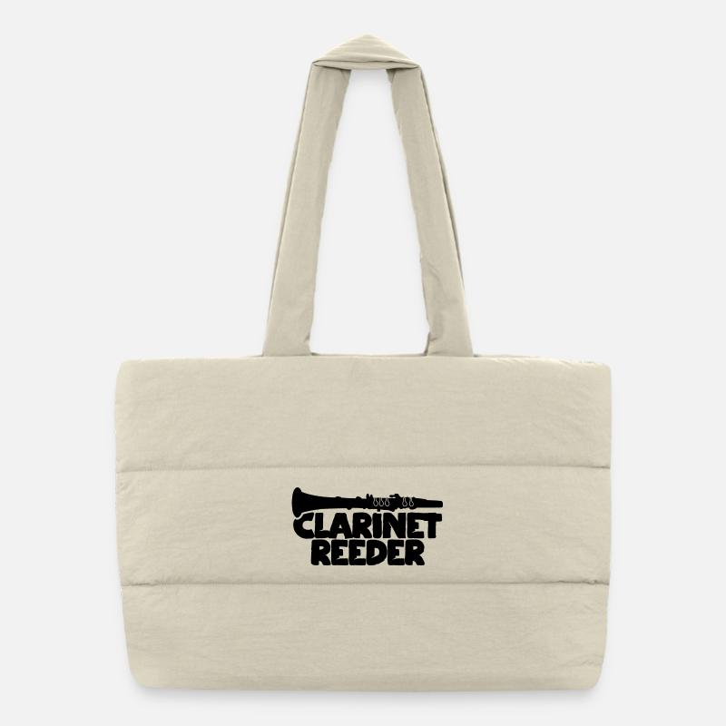 Embouchure de clarinette Sac shopping matelassé