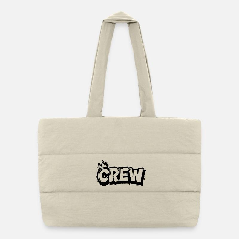 Crew Graffiti Puffer-Einkaufstasche