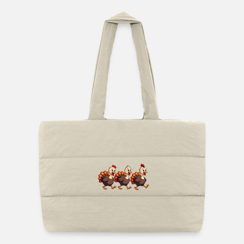 Thanksgiving Truthahn Baby Puffer-Einkaufstasche