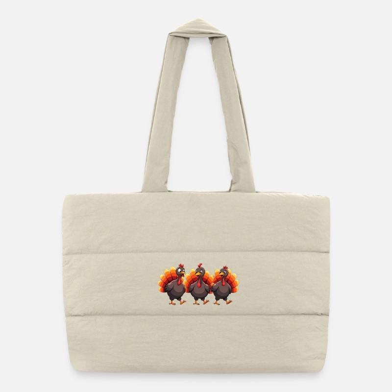 Thanksgiving Truthahn Baby Puffer-Einkaufstasche