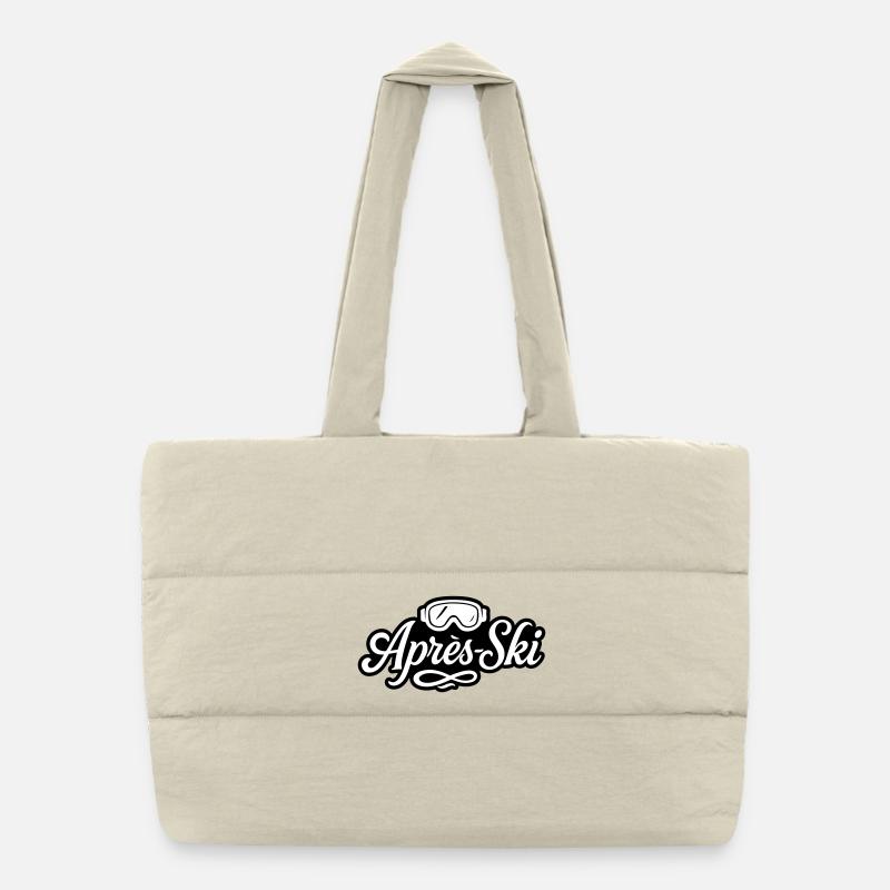 Après-ski ski goggles Piste Puffer Shopping Bag