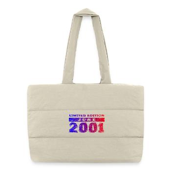 25th Birthday Limited Edition 06/2001 - Puffer Shopping Bag - natural - Front