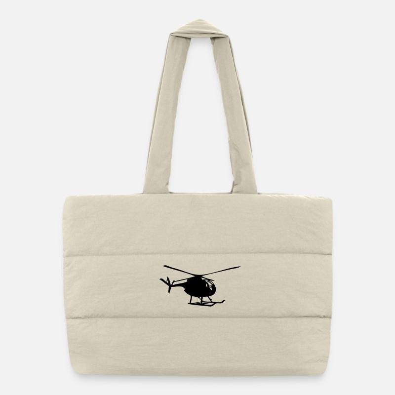 Hubschrauber Puffer-Einkaufstasche